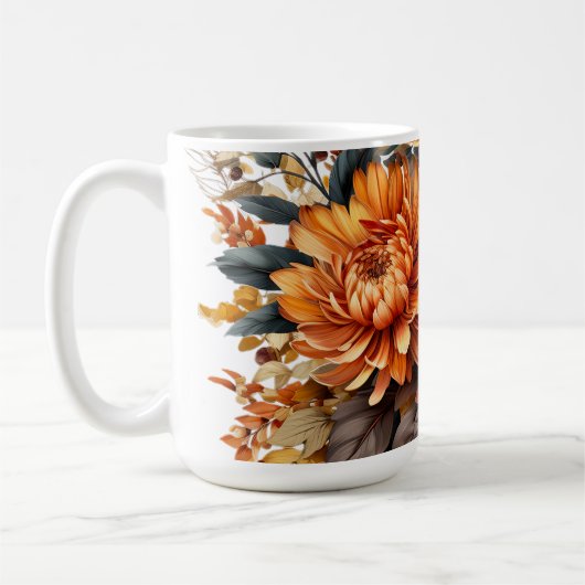 Mug Superbe automne floral (Gauche)