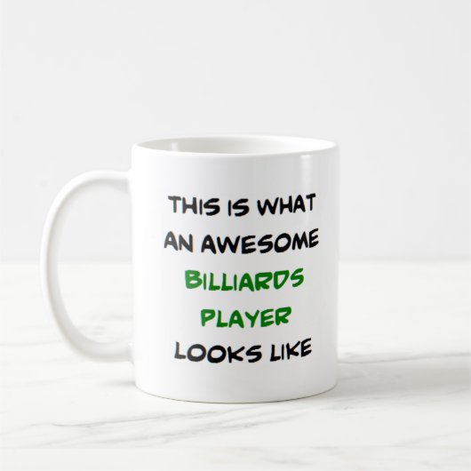 Mug superbe billard (Gauche)