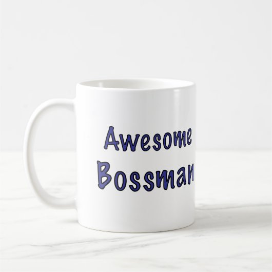 Mug Superbe Bossman (Gauche)