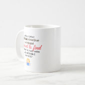 Mug Superbe Cadeau Personnalisé Nom Assistante Adminis (Devant gauche)