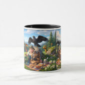Mug Superbe café 3D sur le thème allemand (Centre)