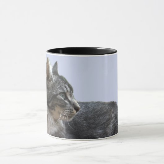 Mug Superbe Chat en retrait (Centre)