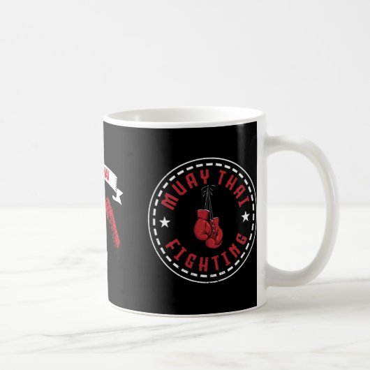 Mug Superbe conception de combat de Muay Thai pour l'e (Droite)