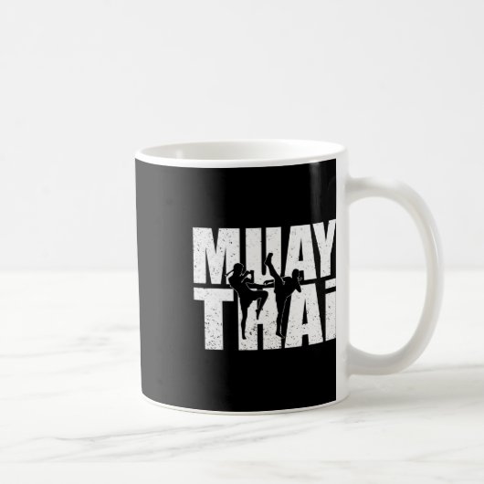 Mug Superbe conception de Muay Thai, combattant de MMA (Droite)