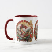 Mug Superbe dragon, nouvel an 2024 design (Gauche)