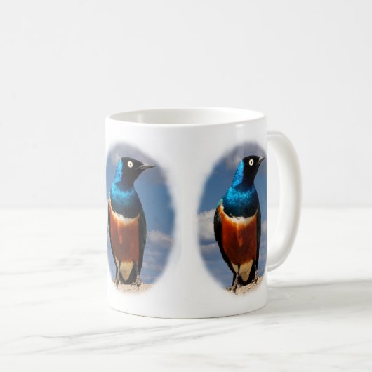 Mug Superbe étoile vue de face (Devant droit)