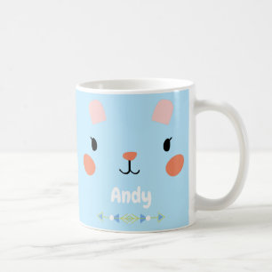 Mug Superbe face de lapin rose