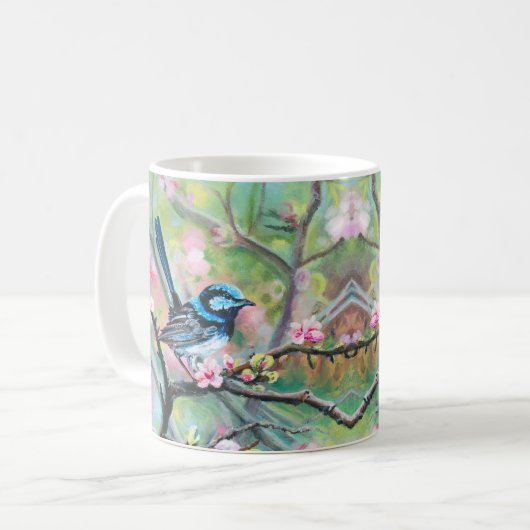 Mug Superbe Fairy Wren - (Devant gauche)