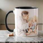 Mug Superbe Grand-mère depuis 20XX Simple Photo Élégan<br><div class="desc">Ce design simple et moderne est composé d'une typographie serif et cursive et d'ajouter une photo personnalisée</div>