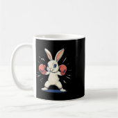 Mug Superbe Lapin Avec Gants De Boxe Pour Les Amateurs (Gauche)