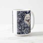 Mug Superbe Renard arctique William Morris Inspiré (Devant droit)