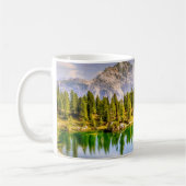 Mug Superbe vue Pittoresque sur les Dolomites en Itali (Gauche)