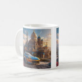 Mug Supercar cool beau monastère (Devant gauche)