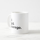 Mug Superego | d'amour-propre d'identification trois (Devant gauche)