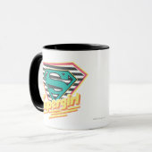 Mug Supergirl a barré le logo (Devant gauche)