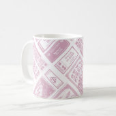 Mug Supergirl Admettre Un Motif Rose (Devant gauche)