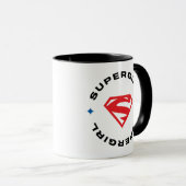 Mug Supergirl Age of Heroes Circle S-Shield (Devant droit)