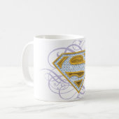 Mug Supergirl Bijoux bleu 2 (Devant gauche)