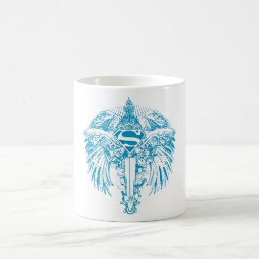 Mug Supergirl Blue Wings (Centre)