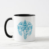 Mug Supergirl Blue Wings (Gauche)