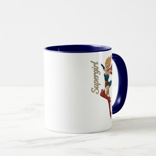 Mug Supergirl Bombshell (Devant droit)