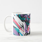 Mug Supergirl Color Splash Swirls 2 (Gauche)
