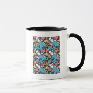 Mug Supergirl Color Splash Swirls Pattern 1