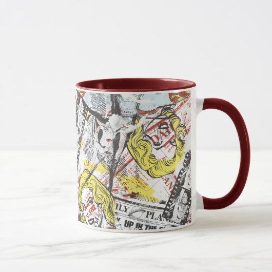 Mug Supergirl Comic Capers Pattern 2 (Droite)