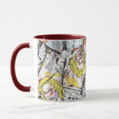 Mug Supergirl Comic Capers Pattern 2 (Gauche)