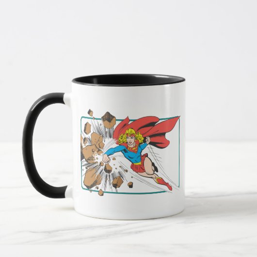 Mug Supergirl détruit Boulder (Gauche)