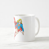 Mug Supergirl en mouvement (Devant droit)