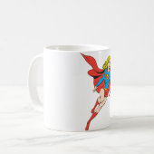 Mug Supergirl en mouvement (Devant gauche)