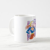 Mug Supergirl Galaxy (Devant gauche)