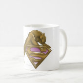 Mug Supergirl Golden Cat (Devant droit)