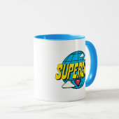 Mug Supergirl Graphique Pop Mondial (Devant droit)