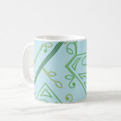 Mug Supergirl Green Vine Logo Motif (Devant gauche)