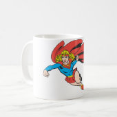 Mug Supergirl Leaps and Punches (Devant gauche)