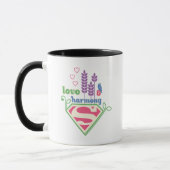 Mug Supergirl Love & Harmony (Gauche)