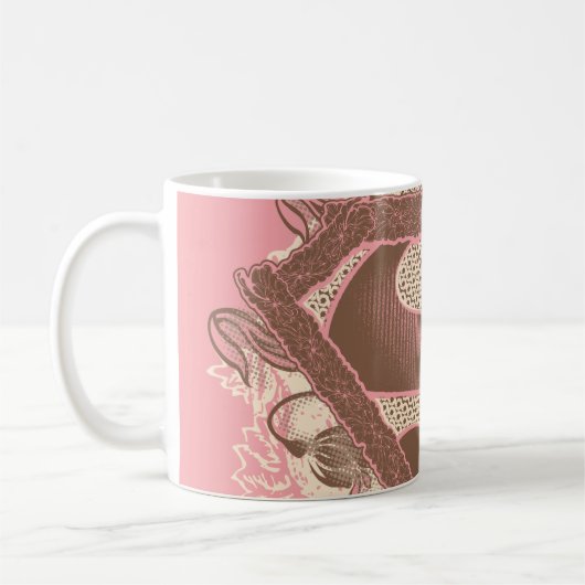 Mug Supergirl Metropolis Ballet rose (Gauche)
