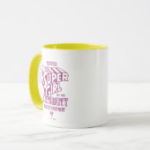 Mug Supergirl Metropolis University Athletics Départem (Devant gauche)