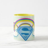 Mug Supergirl Motif arc-en-ciel (Centre)