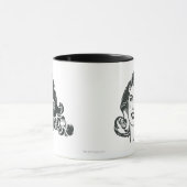 Mug Supergirl noir et blanc dessin 2 (Centre)