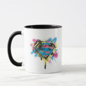 Mug Supergirl Paint and Spills (Gauche)