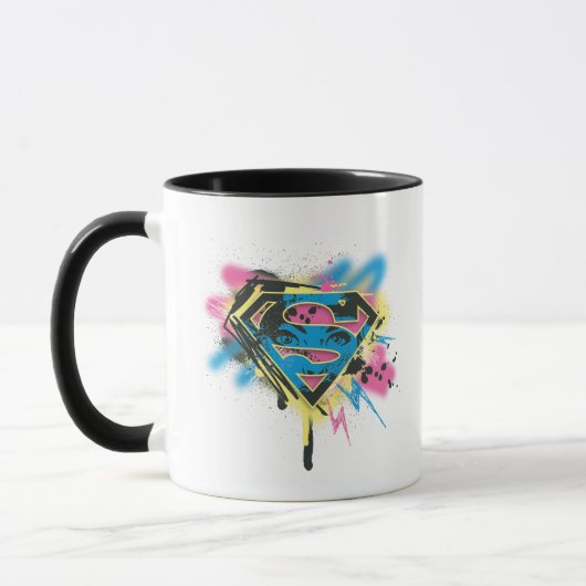 Mug Supergirl Paint and Spills (Gauche)