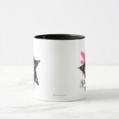 Mug Supergirl Pink Spray Star Peinture (Centre)