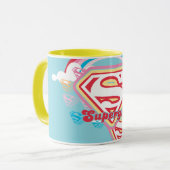Mug Supergirl Rainbow (Devant gauche)
