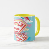 Mug Supergirl Rainbow (Devant droit)