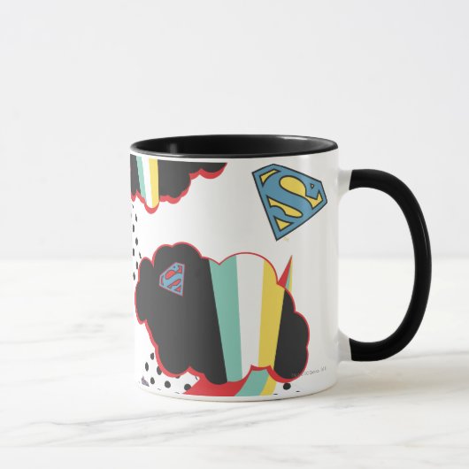 Mug Supergirl Rainbow Cloud Motif (Droite)