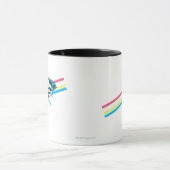 Mug Supergirl Rainbow Stripes (Centre)