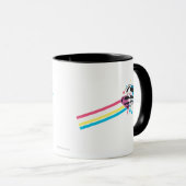 Mug Supergirl Rainbow Stripes (Devant droit)